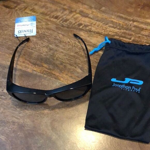 COPY - Jonathan Paul fitover Juliette polarized sunglasses shiny black - Picture 2 of 8